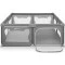 Манеж Lionelo WILLOW XL grey concrete